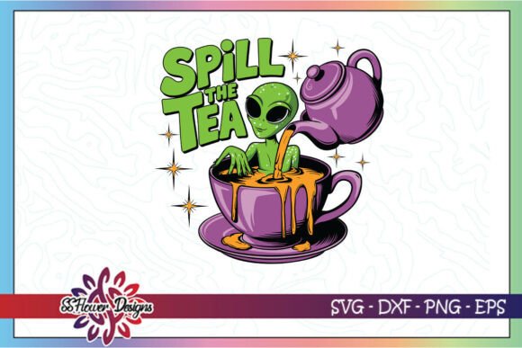 Funny Retro Alien Cute Groovy SVG Review