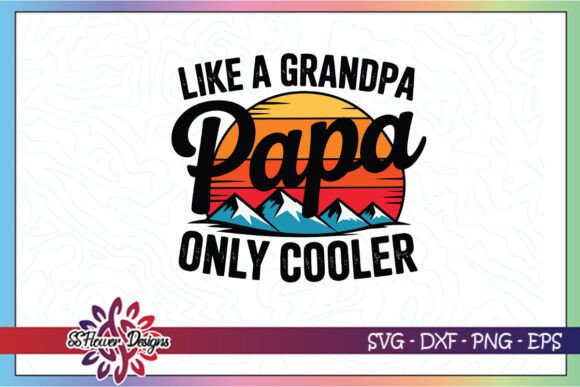 Mens Vintage Retro Funny for Dad SVG