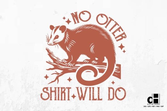 No Otter Shirt Will Do-Retro Funny Sarca