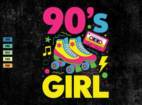Retro 90s Girl Vintage Shirt SVG PNG Review