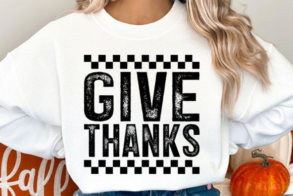 Retro Christian Give Thanks SVG PNG Review