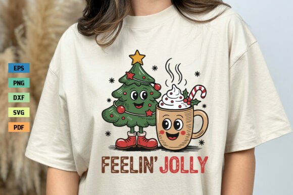Retro Funny Feelin Jolly Christmas SVG Review