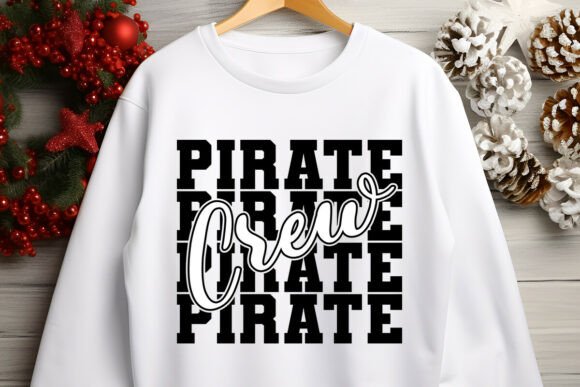 Retro Pirate Crew Varsity SVG PNG Review
