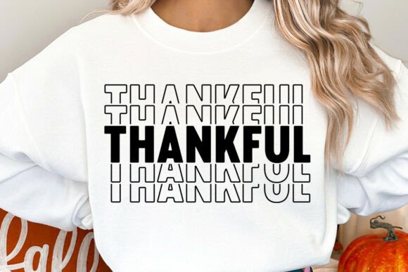 Retro Thankful Thanks Giving SVG PNG Review