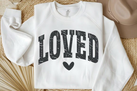 Retro Valentine’s Loved Shirt SVG PNG