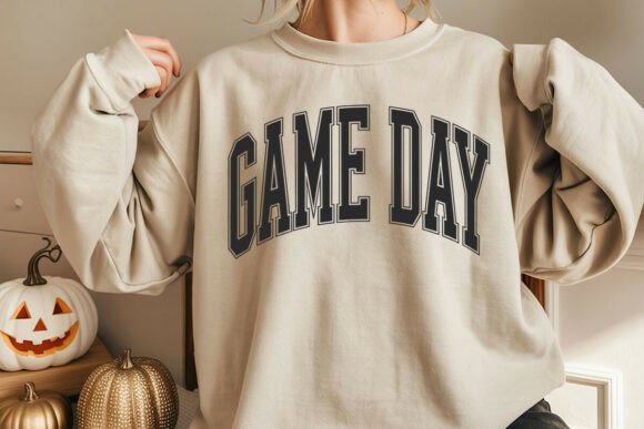 Retro Varsity Game Day SVG PNG Review