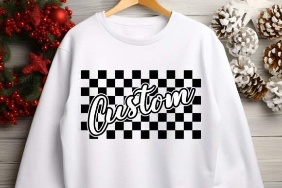 Retro Vintage Checkered Custom SVG PNG Review