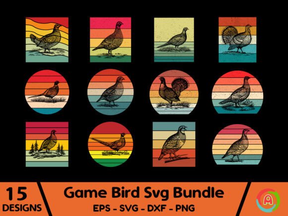 Retro Vintage Game Bird Svg Bundle Review