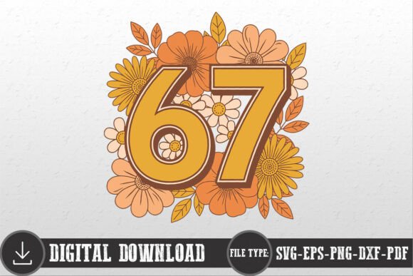 Review: 67 Retro Flower Shirt Spring Flower SVG